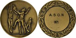 World Coins - France, Medal, Sport, Basket-Ball, 1971, Bronze, Drago,