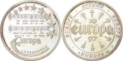 World Coins - France, Medal, Europa, 1997, Silver, Luxembourg,