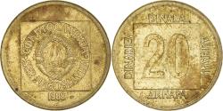 World Coins - Coin, Yugoslavia, 20 Dinara, 1988