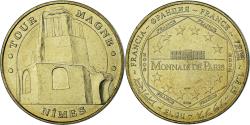 World Coins - France, Token, Touristic token, Nîmes - La Tour Magne, Arts & Culture, 2008