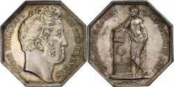 World Coins - France, Token, Louis Philippe Ier, Notaires de l'Arrondissement d'Orléans