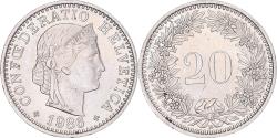 World Coins - Coin, Switzerland, 20 Rappen, 1986