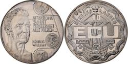 World Coins - Netherlands, 10 Ecu, 1992, Koning Willem I, Copper-nickel,
