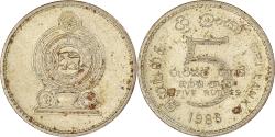 World Coins - Coin, Sri Lanka, 5 Rupees, 1986