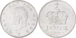 World Coins - Coin, Norway, Krone, 1991