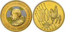 World Coins - Vatican, 10 Euro Cent, 10 C, Essai-Trial Benoit XVI, 2007