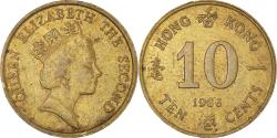 World Coins - Coin, Hong Kong, 10 Cents, 1986