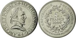 World Coins - Coin, France, Franc d'Henri III, 5 Francs, 2000, Paris, , Copper-Nickel