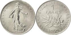 World Coins - Coin, France, Semeuse, Franc, 1960, , Nickel, KM:925.1, Gadoury:474