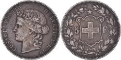 World Coins - Coin, Switzerland, 5 Francs, 1890, Bern, , Silver, KM:34