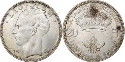 World Coins - Belgium, 20 Francs, 20 Frank, 1935, Silver, , KM:105