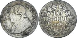 World Coins - Coin, ITALIAN STATES, PAPAL STATES, Pius IX, 10 Soldi, 50 Centesimi, 1867, Roma