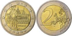 World Coins - Germany, 2 Euro, Bremen, 2010, Berlin, Bi-Metallic,