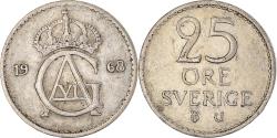 World Coins - Coin, Sweden, 25 Öre, 1968