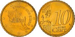 World Coins - Coin, Cyprus, 10 Euro Cent, 2008, , Brass, KM:81