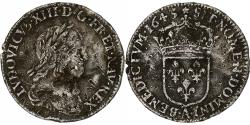 World Coins - France, Louis XIII, 1/12 Ecu, 2ème poinçon de Warin, 1643, Paris, Silver