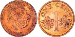 World Coins - Coin, Singapore, Cent, 1986