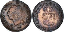 World Coins - Coin, France, Louis XVI, Sol ou sou, Sol, 1791, Rouen, , Copper