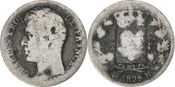 World Coins - France, 1/2 Franc, Charles X, 1828, Toulouse, Silver, , Le Franc:F.180