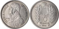 World Coins - Coin, Monaco, Louis II, 10 Francs, 1946, Paris, , Copper-nickel