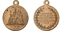 World Coins - France, Medal, Napoléon III, Baptème du Prince Impérial, 1856, Brass