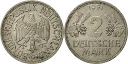 World Coins - Coin, GERMANY - FEDERAL REPUBLIC, 2 Mark, 1951, Karlsruhe,