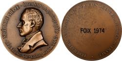 World Coins - France, Medal, Nicéphore Niepce, Sociétés photographiques de France, 1972
