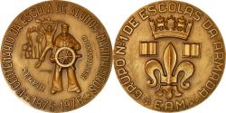 World Coins - Portugal, Medal, 1° Centenario da Escola de Alunos-Marinheiros, Shipping, 1976