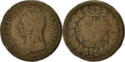 World Coins - Coin, France, Dupré, Decime, AN 4, Paris, , Bronze, KM:637.1