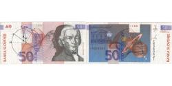 World Coins - Slovenia, 50 Tolarjev, 1992-01-15, EF(40-45)