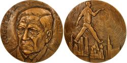 World Coins - France, Medal, Koestler . A, 1983, , Bronze