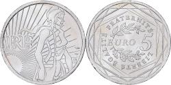 World Coins - France, 5 Euro, 2008, Monnaie de Paris, Semeuse, , Silver, KM:1534