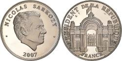 World Coins - France, Medal, Nicolas Sarkozy, Président de la République, Copper-nickel