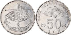 World Coins - Coin, Malaysia, 50 Sen, 2005
