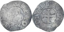 World Coins - Coin, France, Charles VI, Denier Tournois, 1380-1422, 2nd Emission,