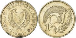 World Coins - Coin, Cyprus, Cent, 1990