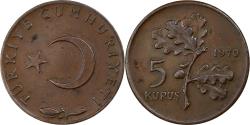 World Coins - Turkey, 5 Kurus, 1970, Istanbul, Bronze, , KM:890.2