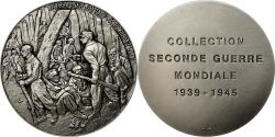 World Coins - France, Medal, Seconde Guerre Mondiale, Le Maquis, , Silvered bronze