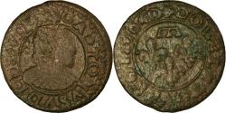World Coins - Coin, France, Gaston d'Orléans, Double Tournois, 1640, Trévoux,