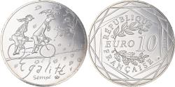World Coins - France, 10 Euro, Egalité, 2014, Sempé, , Silver, Gadoury:EU718