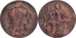 World Coins - Coin, France, Dupuis, 5 Centimes, 1914, Paris, , Bronze, KM:842