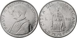 World Coins - Vatican, Paul VI, 100 Lire, 1967 - Anno V, Rome, Stainless Steel, , KM:98