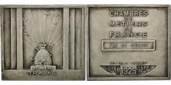 World Coins - France, Medal, Chambres de Métiers de France, Pas de Calais, 1925,