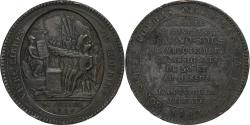 World Coins - France, Monneron de 5 Sols, 1792, Bronze,