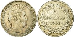 World Coins - Coin, France, Louis-Philippe, 5 Francs, 1831, Lyon, , Silver