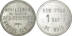 World Coins - Coin, France, Houillères du Bassin des Cévennes, Bon pour 1 sac de bois
