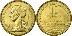 World Coins - Coin, French Somaliland, 10 Francs, 1965, Paris, , Aluminum-Bronze
