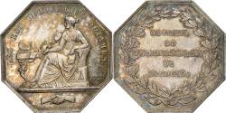 World Coins - France, Token, Notaires de l'Arrondissement de Bordeaux, Silver, Tiolier