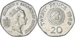 World Coins - Coin, Guernsey, 20 Pence, 1989
