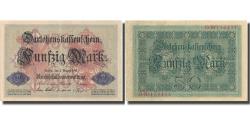 World Coins - Banknote, Germany, 50 Mark, 1914, 1914-08-05, KM:49a, EF(40-45)
